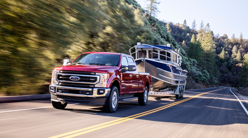 Illustration for article titled 2020 Ford Super Duty Gets Big 7.3-Liter Gas Engine, Torquier Diesel, 10-Speed Auto